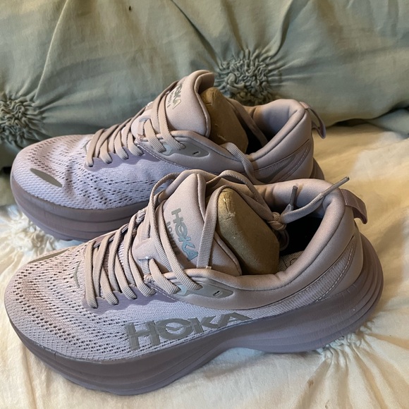 Hoka One One Shoes - HOKA One One Bondi Women’s Size  7D Lilac/Marble/Elderberry NWOT